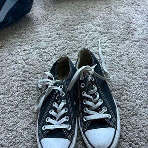Converse Black Canvas Sneakers